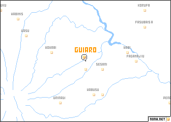 map of Guiaro