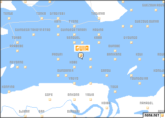 map of Guia