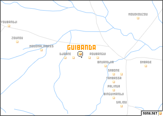 map of Guibanda