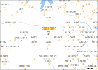 map of Guibara