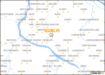 map of Guiblin