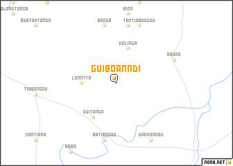 map of Guiboanndi