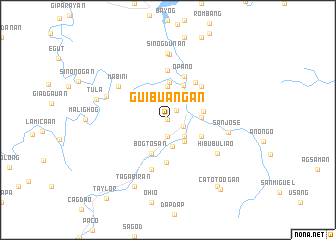 map of Guibuangan