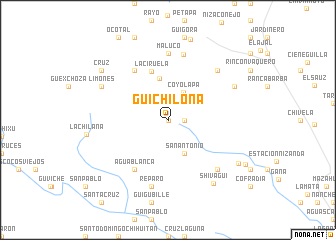 map of Guichilona