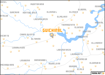 map of Güichiral
