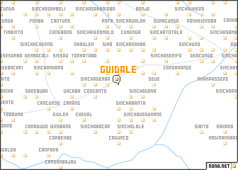 map of Guidale