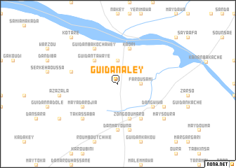 map of Guidan Aley