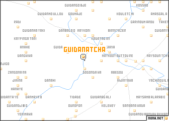map of Guidan Atcha