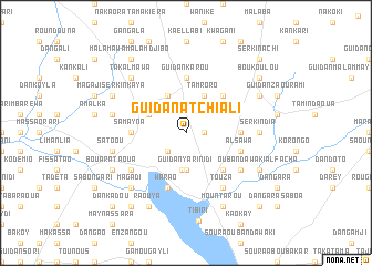 map of Guidan Atchiali