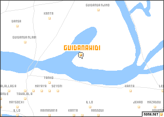 map of Guidan Awidi