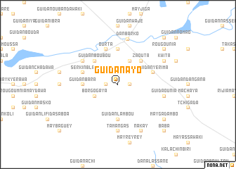 map of Guidan Ayo