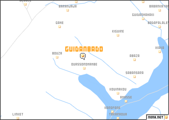 map of Guidan Bado