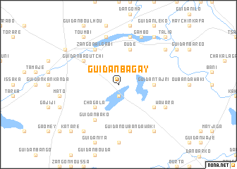 map of Guidan Bagay