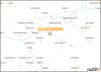 map of Guidan Barao