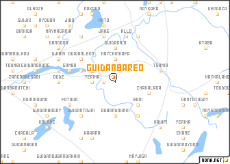 map of Guidan Baréo