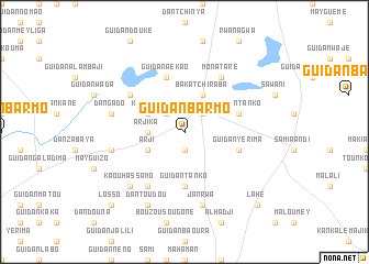 map of Guidan Barmo