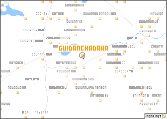 map of Guidan Chadawa