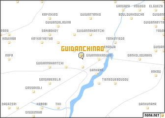 map of Guidan Chinao