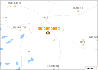 map of Guidan Dabo