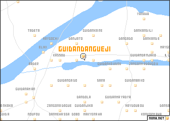 map of Guidan Dangueji