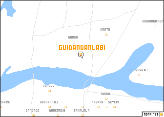 map of Guidan Dan Labi