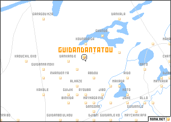 map of Guidan Dan Tatou