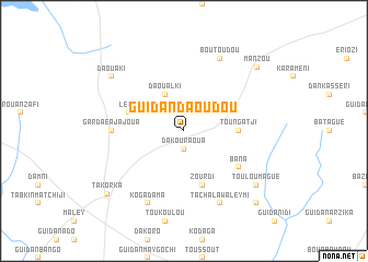 map of Guidan Daoudou