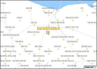 map of Guidan Dodo