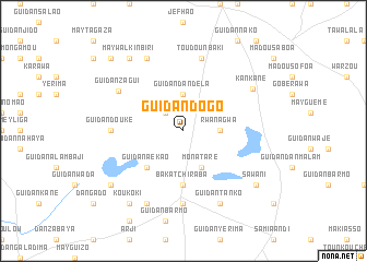 map of Guidan Dogo