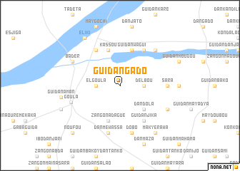 map of Guidan Gado