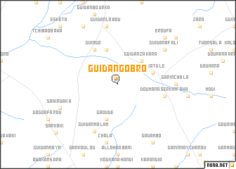 map of Guidan Gobro