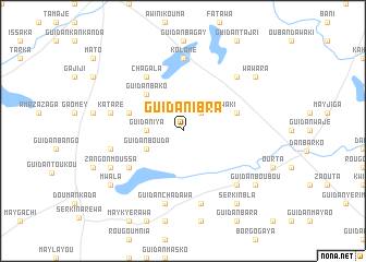 map of Guidan Ibra