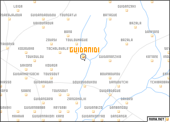 map of Guidan Idi