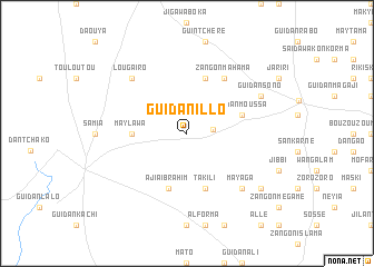 map of Guidan Illo