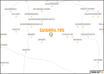 map of Guidan Ilyas