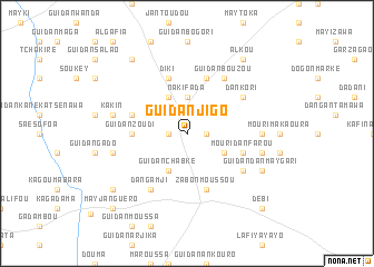 map of Guidan Jigo