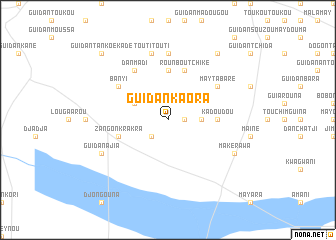 map of Guidan Kaora