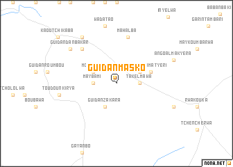 map of Guidan Masko