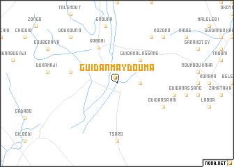 map of Guidan May Douma