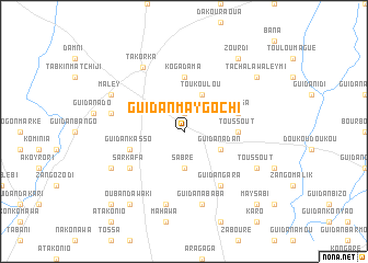 map of Guidan May Gochi