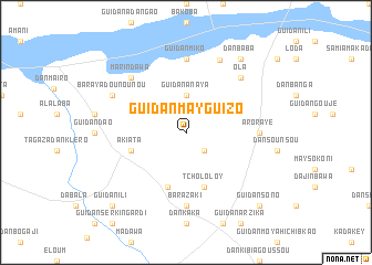map of Guidan May Guizo