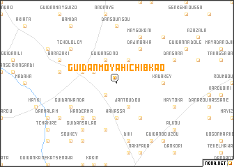 map of Guidan Moyahi Chibkao