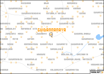 map of Guidan Nanaya