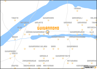 map of Guidan Nomo