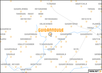 map of Guidan Noudé