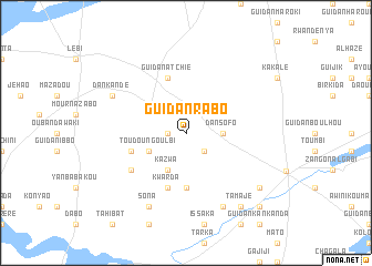 map of Guidan Rabo