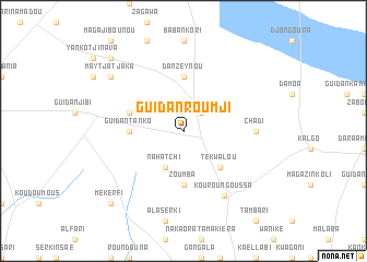 map of Guidan Roumji