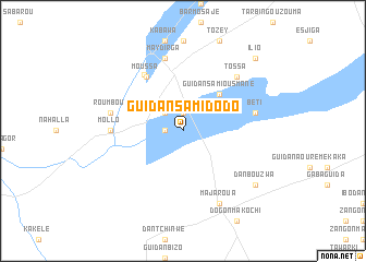 map of Guidan Sami Dodo