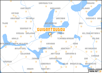 map of Guidan Toudou