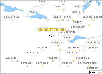 map of Guidan Toukou